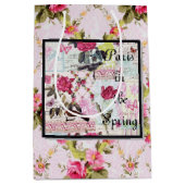 Sac Cadeau Moyen Paris au Spring (Devant)