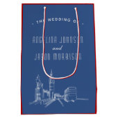 Sac Cadeau Moyen Paris Wedding Favor (Dos)