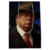 Sac Cadeau Moyen Parrain de l'Amérique Don J. Trump (Dos)