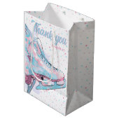 Sac Cadeau Moyen Partie de patinage artistique (Devant Angle)