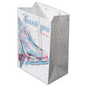 Sac Cadeau Moyen Partie de patinage artistique (Dos Angle)