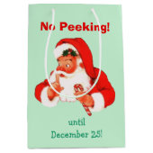 Sac Cadeau Moyen Pas de Pékin Père Noël Noël (Devant)