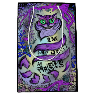 Sac Cadeau Moyen Pas tout à fait tous là, chat fou