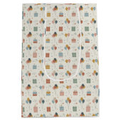 Sac Cadeau Moyen Pastel Cakes, Balloons & Confetti Scandi (Dos)