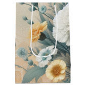 Sac Cadeau Moyen Pastel Carnations (Dos)