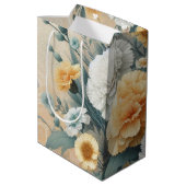 Sac Cadeau Moyen Pastel Carnations (Dos Angle)