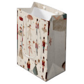 Sac Cadeau Moyen Pastel Whimsical Nutcracker & Princess Gift Bag (Devant Angle)