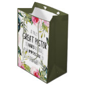 Sac Cadeau Moyen Pastor Anniversaire Cadeau (Devant Angle)