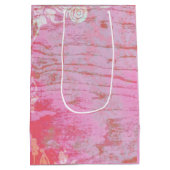 Sac Cadeau Moyen Patchwork Graffiti Mariage Anniversaire (Dos)