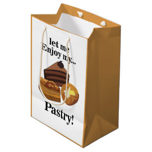 Sac Cadeau Moyen Pâtisserie Boulangerie Chef Pâtissier