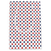 Sac Cadeau Moyen Patriotic Dots Gift Bag (Devant)