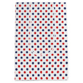 Sac Cadeau Moyen Patriotic Dots Gift Bag (Dos)