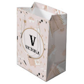Sac Cadeau Moyen Patron de fille (Dos Angle)