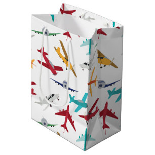 Sac Cadeau Moyen Pattern de Colorful