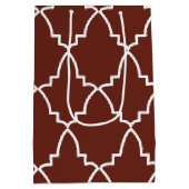 Sac Cadeau Moyen Patters de Burgundy (Dos)