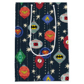 Sac Cadeau Moyen Patters de Justice League (Dos)