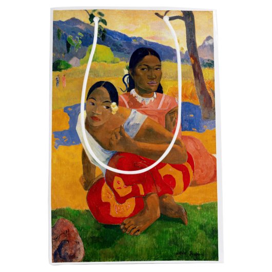 Sac Cadeau Moyen Paul Gauguin - Quand Vous Marierez-Vous ? (Devant)