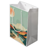 Sac Cadeau Moyen Paysage Abstrait de Boho (14) (Dos Angle)