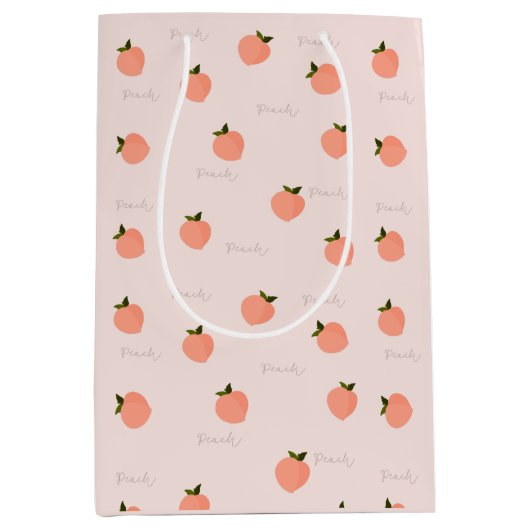 Sac Cadeau Moyen Pêcher Pêche (Devant)