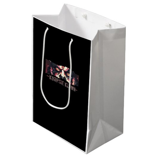 Sac Cadeau Moyen Peekaboo Graphisme Vibes d'automne (Devant Angle)