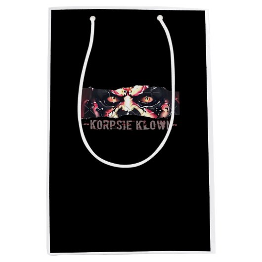Sac Cadeau Moyen Peekaboo Graphisme Vibes d'automne (Devant)