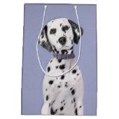 Sac Cadeau Moyen Peinture Dalmatienne - Cute Original Chien Art (Dos)