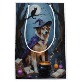 Sac Cadeau Moyen Peinture d'Halloween fantaisiste (Devant)