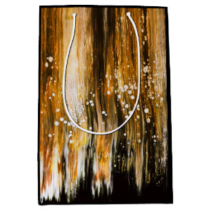 Sac Cadeau Moyen Peinture pour cellules essuyer l'art Abstrait