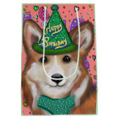 SAC CADEAU MOYEN PEMBROKE WELSH CORGI (Dos)