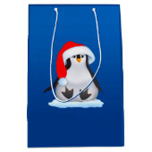 Sac Cadeau Moyen Penguin de Christmas (Devant)