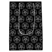 Sac Cadeau Moyen Pentagramme de Baphomet (Dos)