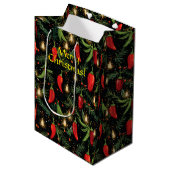 Sac Cadeau Moyen Peppers chili (Devant Angle)