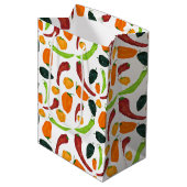 Sac Cadeau Moyen Peppers Pépicé sud-ouest Pepper Chili Cook (Devant Angle)