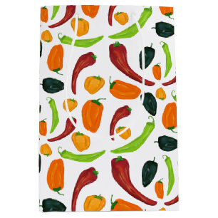 Sac Cadeau Moyen Peppers Pépicé sud-ouest Pepper Chili Cook
