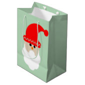 Sac Cadeau Moyen Père Noël (Devant Angle)