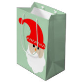 Sac Cadeau Moyen Père Noël (Dos Angle)