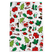 Sac Cadeau Moyen Père Noël (Dos)