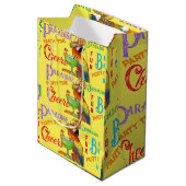 Sac Cadeau Moyen Perroquets (Devant Angle)