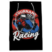 Sac Cadeau Moyen Personalized Go Kart (Devant)