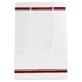 Sac Cadeau Moyen Personalized Maroon Class of 2026 Graduation (Dos)