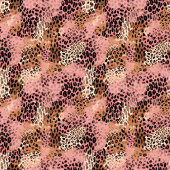 Sac Cadeau Moyen Personalized pink leopard skin luxury gift wrap