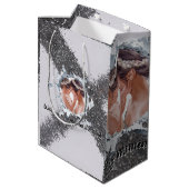 SAC CADEAU MOYEN PERSONILIZE TEXT AND PICTURE  (Dos Angle)