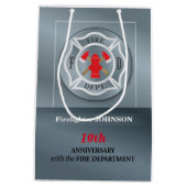 Sac Cadeau Moyen Personnalisable, Anniversaire avec le service d'in (Dos)