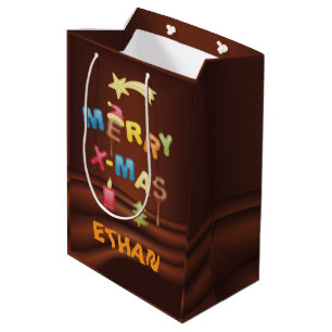 Sac Cadeau Moyen personnalisables