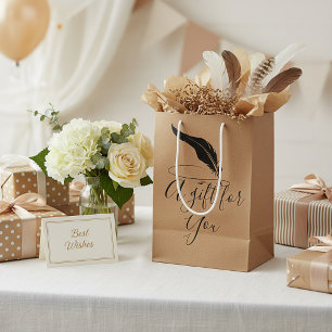 sac cadeau moyen personnalisé quill