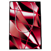 Sac Cadeau Moyen Perspective de puissance rouge Couleur dégradée Ar (Devant)