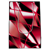 Sac Cadeau Moyen Perspective de puissance rouge Couleur dégradée Ar (Dos)