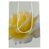 Sac Cadeau Moyen Pétales de rose jaune (Dos)