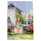 Sac Cadeau Moyen Peter the Rabbit Garden Shed (Dos)