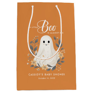 Sac Cadeau Moyen Petit Boho Ghost Baby shower d'Halloween